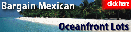 Campeche Oceanfront Lots for Sale